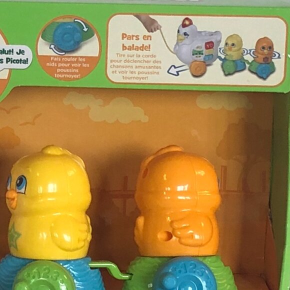 Leapfrog Learn and Roll Chickens (French Version) For Age 12 Months New in Box - Picture 13 of 16